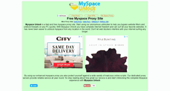 Desktop Screenshot of myspaceunlock.com